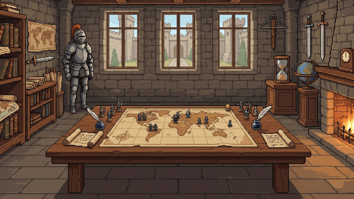 はりきり軍師の背景